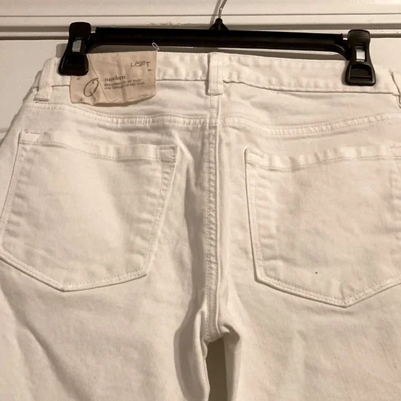 LOFT Women's White Shorts - Picture 6 of 7